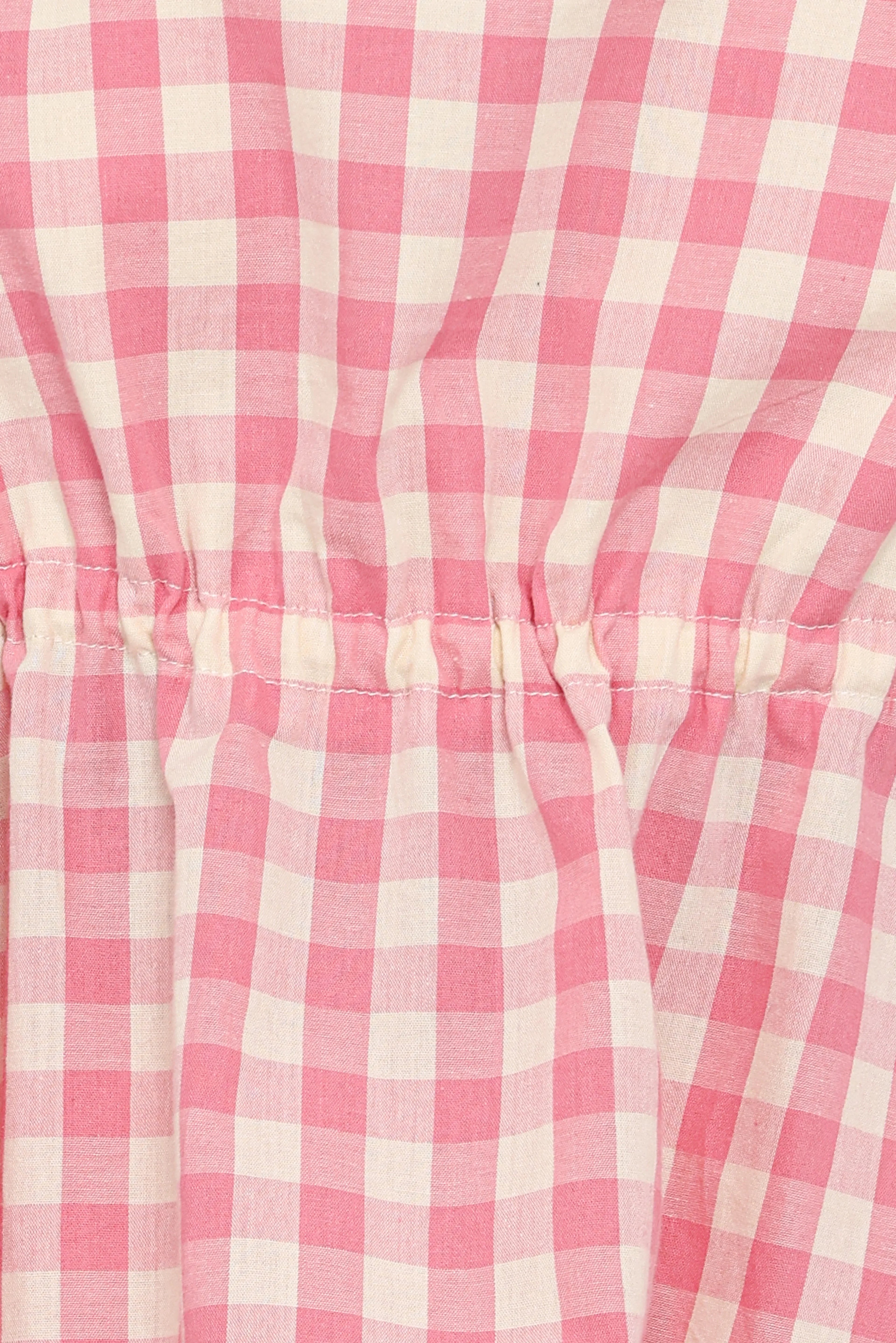 Rory Top - Pink Gingham