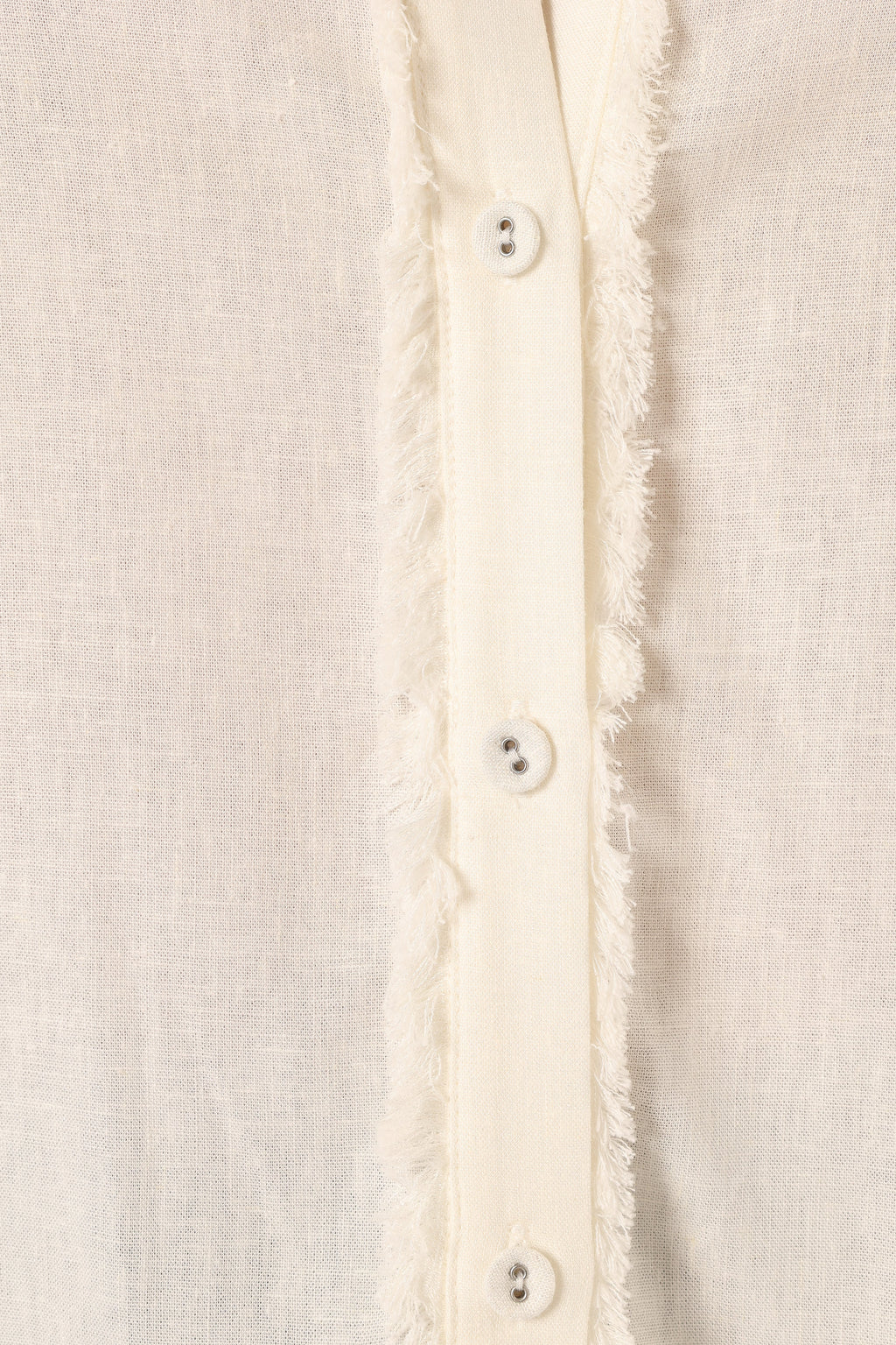 Dylan Long Sleeve Button Up Top - White