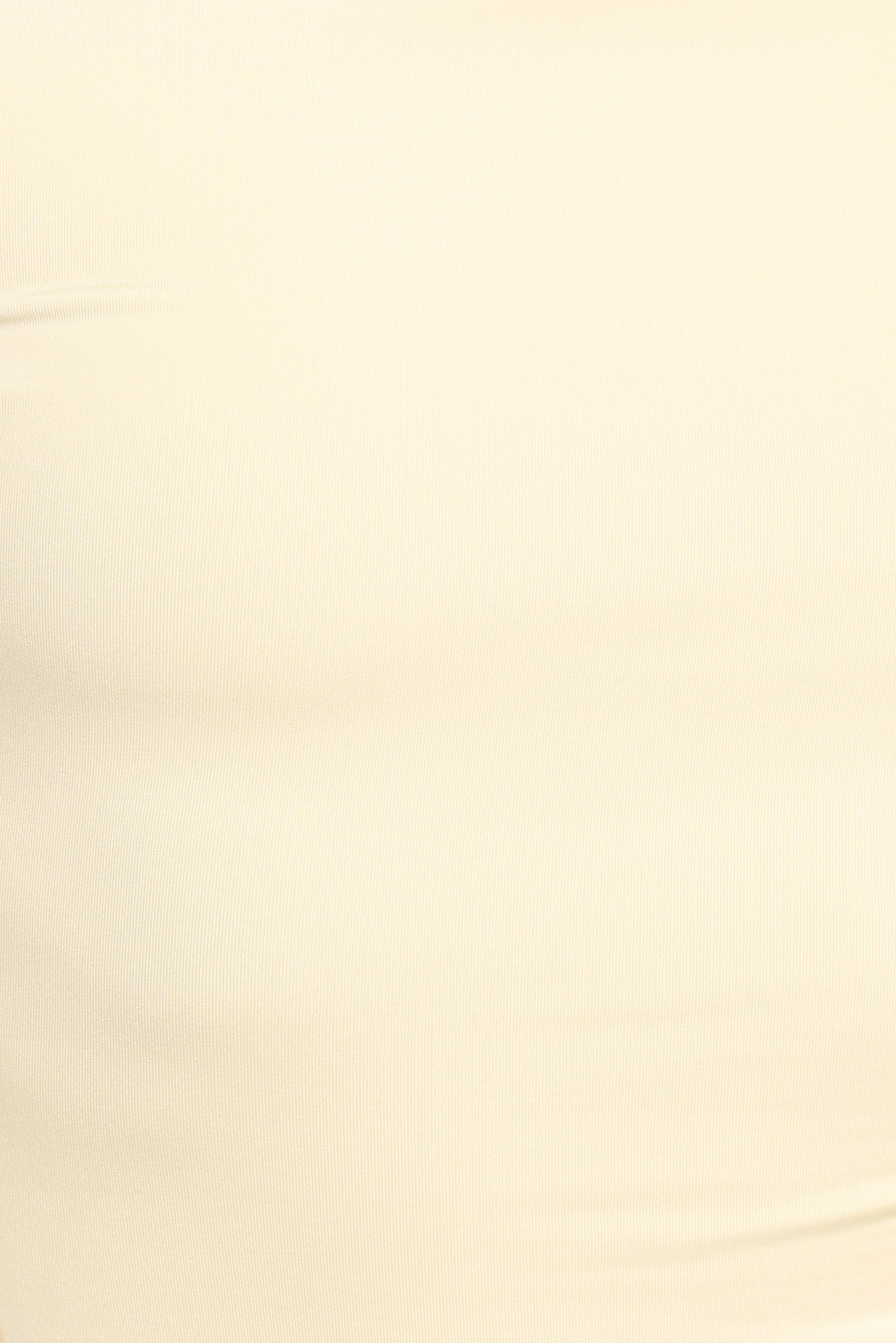 Darma Long Sleeve Top - Pale Yellow