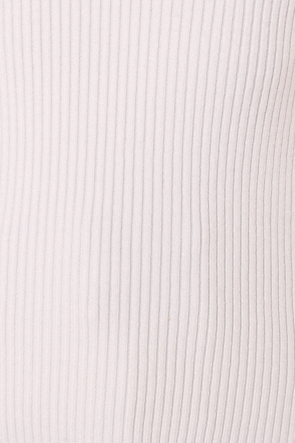 Emily Rib Top - White