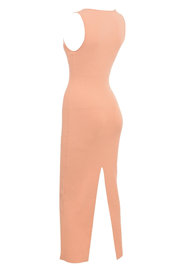 sorbet knit maxi dress - sale